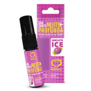 Spray Garganta Profunda Chiclete Ice 15ml - 5036