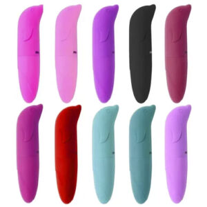 Vibrador Golfinho Ponto G Aveludado - MBA1088