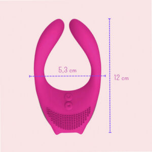 Multi Pro Vibrador Multifuncional Para Casais com 12 Modos de Vibração - IM0152