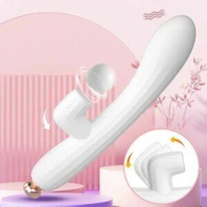 Vibrador Ponto G com Estimulador Clitoriano - MVS1150