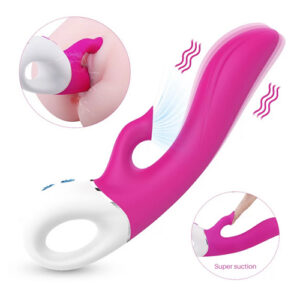 Tornado Vibrador e Sugador Clitóris e Mamilos - TO0139