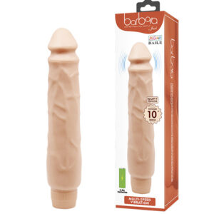 Prótese Realística Ultra Macia Com Vibro Embutido  25,5 x 4,9 cm - BW001004R