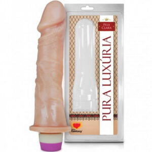 Pênis Realístico com Vibro 18 x 4,4 cm - PC019
