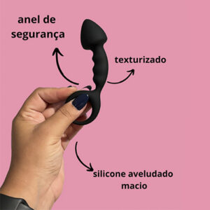 Estimulador Próstata em Silicone - PM004