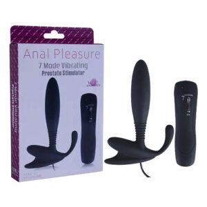 Plug Anal com Estimulador Próstata 7 Vibrações - 13002