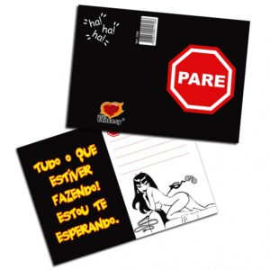 Cartão Pare - 5356