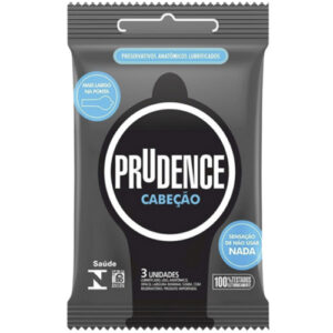 Preservativo Prudence Cabeção com 3un - A3012