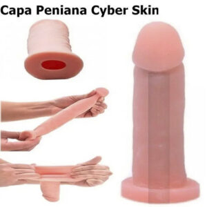 Capa Peniana Cyberskin 18 x 4,5 cm - 6