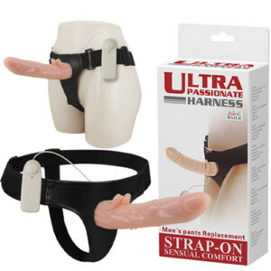 Capa Peniana Unissex com Cinta e Vibro 15 cm - BW010058
