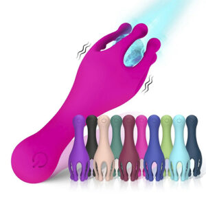 Massageador Elétrico Vibratório Tipo Garra, Portátil e Recarregável - MLAN5067