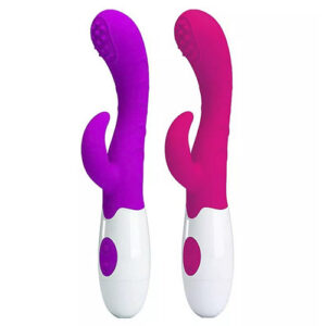Vibrador com Estimulador Clitoriano Duplo, Love Arthur - BI014218