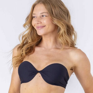 Sutiã tomara que caia drapeado com laterais largas e duplas - 82480