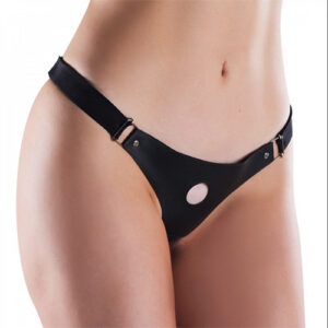 Cinta em Couro com Argolas de Regulagem - 802C