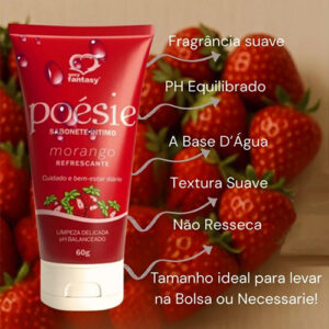 Sabonete Íntimo Morango Refrescante 60g - 3500