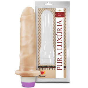 Pênis Realístico com Vibro 17,4 x 4,1 cm - PC012