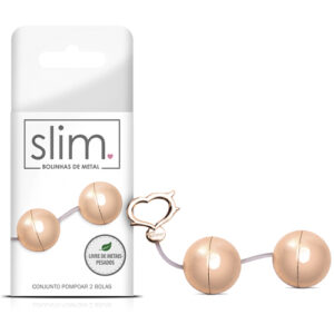 Conjunto de Pompoar 2 Bolas em Metal - MT032