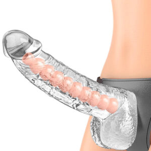 Cinta Peniana com Pênis Vertebrado e Vibro - YSZE201