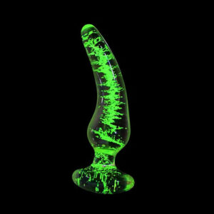 Plug Anal Vidro Brilha Escuro - PV033Plug