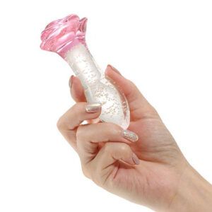 Plug Anal Vidro Flor - PV034Plug