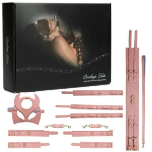 Kit Bondage com 7 Peças e Estojo Portátil - SD16