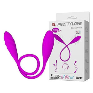 Vibrador Duplo Flexível com 7 Modos de Vibração - BI014327.1