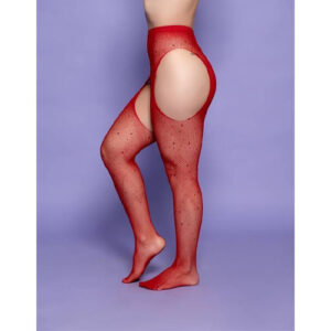 Meia Calça Arrastão com Strass - Y2120