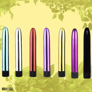 Vibrador Personal Liso Multivelocidade 17cm - MBA1102