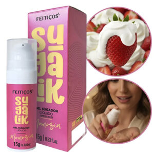 Sugalik Gel Sugador Liquido Sabor Momozin 15g - 9524